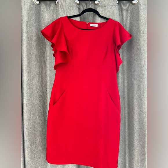Women’s red Calvin Klein dress - Picture 1 of 3